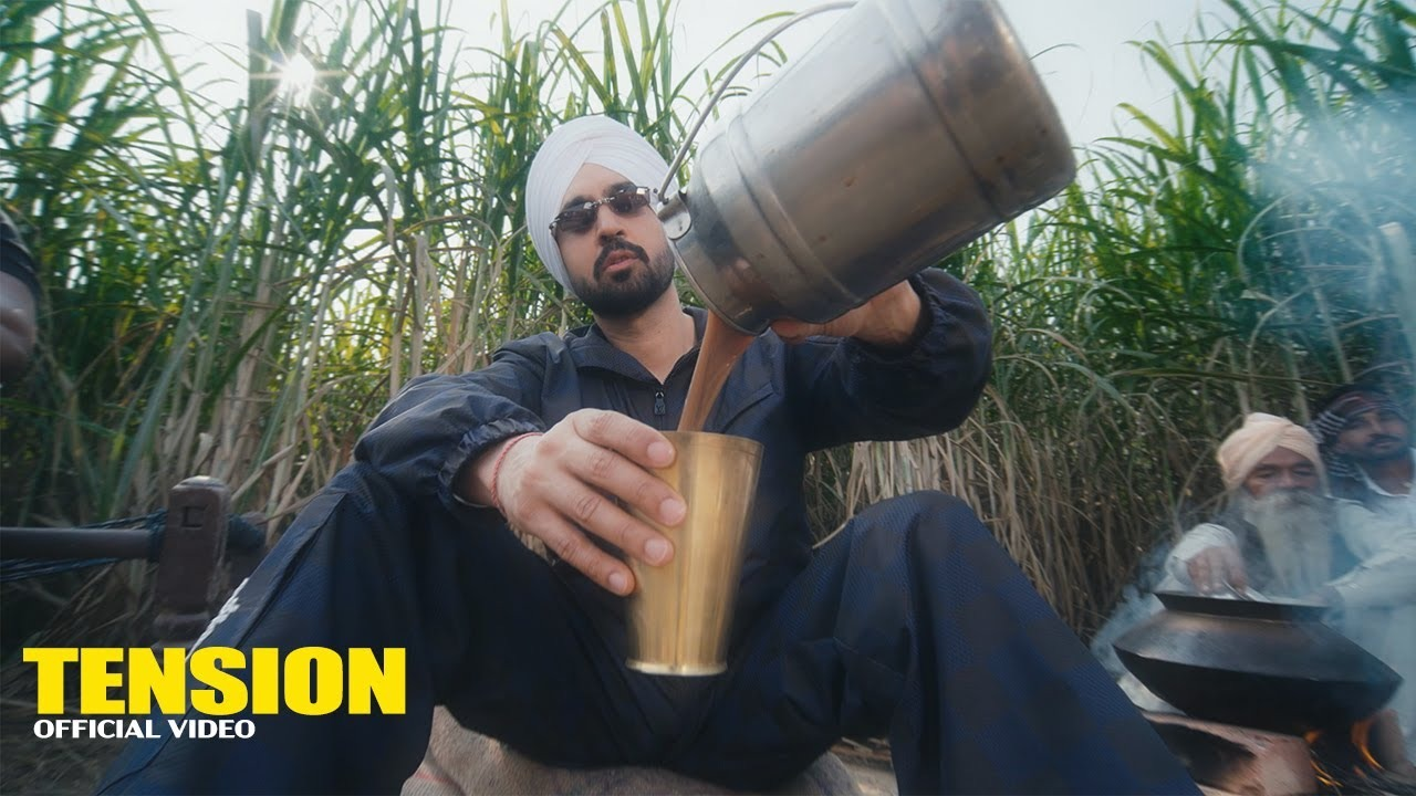 Tension Song Lyrics | Diljit Dosanjh – Full Punjabi Lyrics and Video