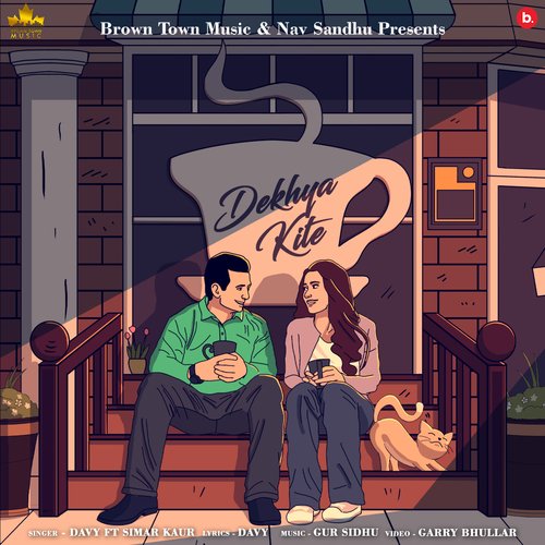 Dekhya Kite – Davy, Gur Sidhu, Simar Kaur album cover