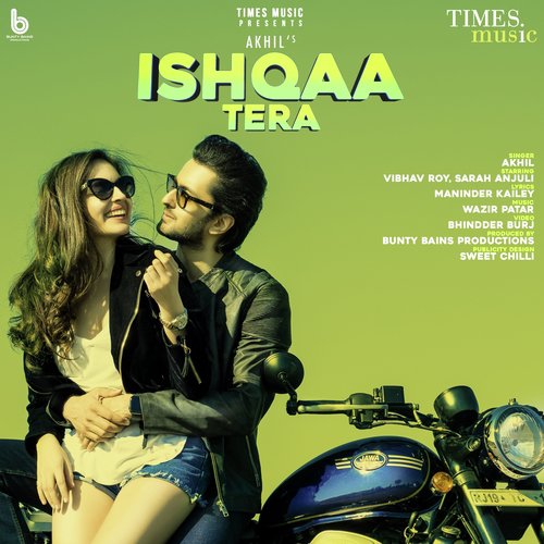 Ishqaa Tera – Akhil album cover